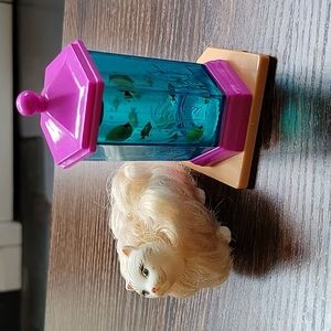 Barbie Cat from 2000 and Aquarium